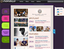 Tablet Screenshot of monalle.com